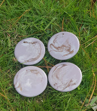 Dusty Pink - Set of round coasters