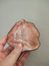 Rose Gold and White Geode coasters - set of 4